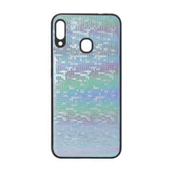 Maska Rainbow Mosaic za Samsung M20 plava