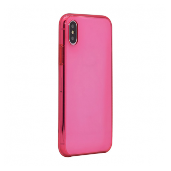 Maska X-Clear Apple za iPhone XS Max pink.