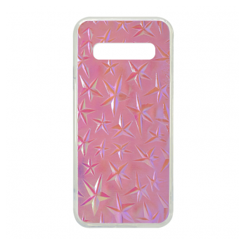 Maska Hologram 3D Star za Samsung S10 Plus/ G975 roze