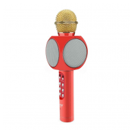 Mikrofon karaoke+ zvucnik (WS-1816) BTS16/ 05 crvena