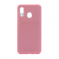 Maska Crystal Dust za Samsung A20e/ A202F pink