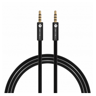 Audio kabel Teracell Plus Aux 3.5mm crni 1.2m