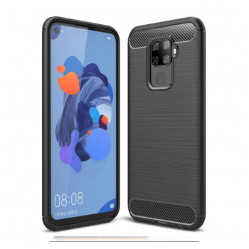 Maska Silicone Defender za Huawei Mate 30 Lite/ Nova 5i Pro crna.