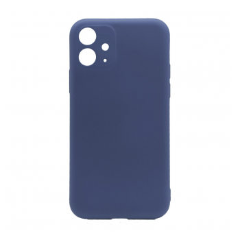 Maska Soft Gel Silicone za iPhone 11 6.1 in tamno plava