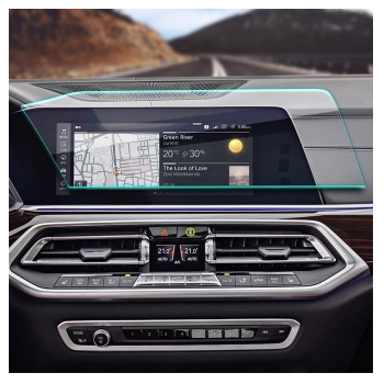 Zastitno staklo BMW X5 G05 za multimedijalni ekran.