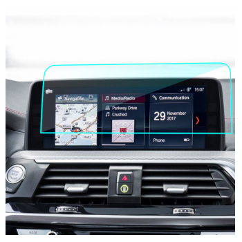 Zastitno staklo BMW X4 G02 za multimedijalni ekran.