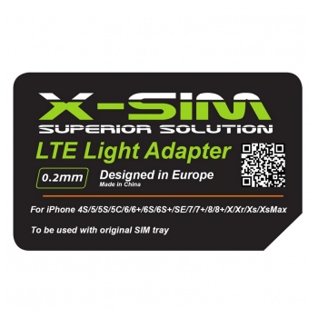 X-SIM LTE Light  0,2mm