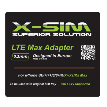 X-SIM LTE Max 0,2mm