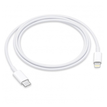 Kabel PD Type-C na iPhone Lightning HQ 12W 1m beli