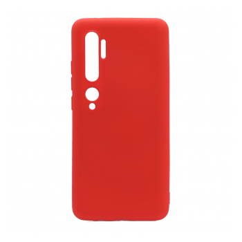 Maska Soft Gel Silicone za Xiaomi Mi Note 10/ 10 Pro/ CC9 Pro crvena