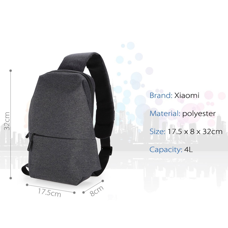 Xiaomi Mi City Sling Bag Dark grey torba