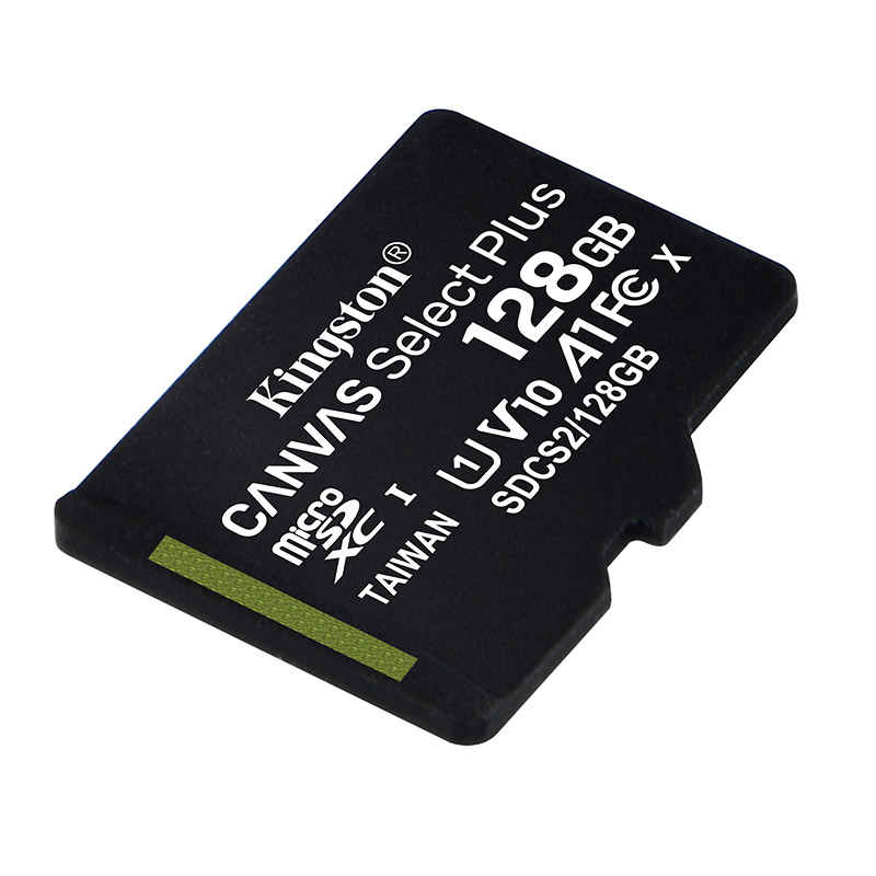 Карта памяти microsdxc kingston canvas select plus 128 гб sdcs2 128gbsp