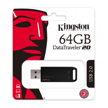 USB Kingston DT20/ 64GB USB 2.0 64GB DataTraveler
