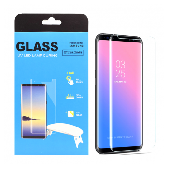 Zastitno staklo UV Glue Full Cover (Mini verzija) za Samsung S10e/ G970.