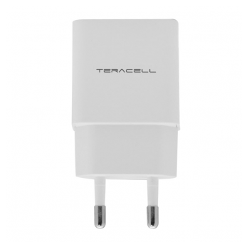 Kucni punjac Teracell Evolution DLS-TC02 USB 2.1A 10W iPhone Lightning beli