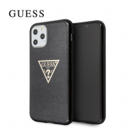 Maska Guess Faceplate Frost za iPhone 11 Pro 5.8 in crna.
