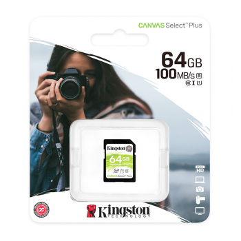SD kartica 64GB Kingston Select Plus klasa 10