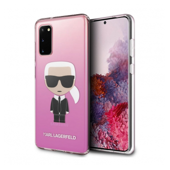 Maska Karl Lagerfeld Glasses za Samsung S20/G980F pink.