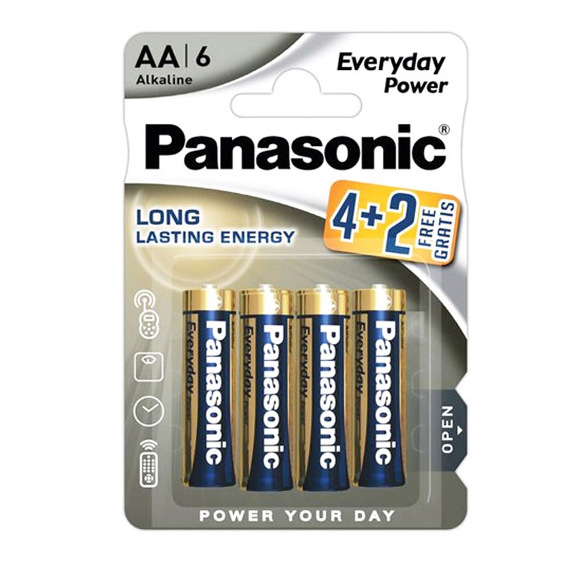 PANASONIC Everyday Power LR03EPS/6BP -AAA 6kom alkalne baterije