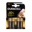 Duracell BASIC LR6 1/4 1.5V alkalna baterija pakovanje 4kom