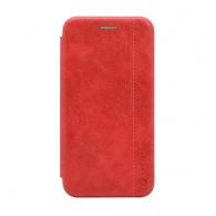Maska na preklop Teracell Leather za Xiaomi Redmi 8A crvena