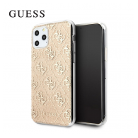 Maska Guess Faceplate Gloss za iPhone 11 Pro zlatna.