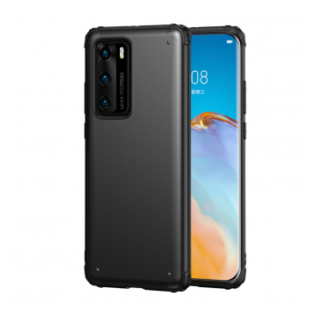 Maska Mist solid black za Huawei P40 Pro crna