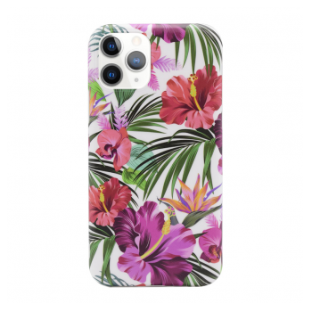 Maska Flower za iPhone 11 Pro bela