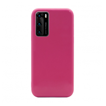 Maska Pearl za Huawei P40 tamno roze