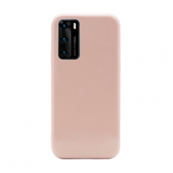 Maska Pearl za Huawei P40 svetlo roze