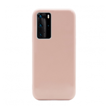 Maska Pearl za Huawei P40 Pro svetlo roze