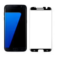 Zastitno staklo (zakrivljeno) (Mini verzija) za Samsung S7/ G930 crno.