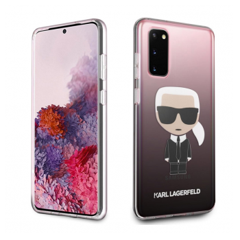 Maska Karl Lagerfeld Glasses za Samsung S20 Plus/ G985F crna.