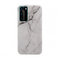 Maska Marble za Huawei P40 Pro bela