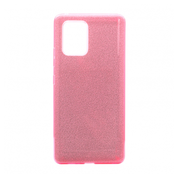 Maska Crystal Dust za Samsung S10 Lite/ G770/ A91/ A915F pink