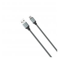 Kabel LDNIO LS441 Micro USB sivi 1m