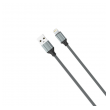 Kabel LDNIO LS441 USB na iPhone Lightning sivi 1m