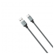 Kabel LDNIO LS441 Type-C USB sivi 1m