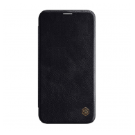 Maska na preklop Nillkin Qin za iPhone 12/ 12 Pro 6.1 in crna,