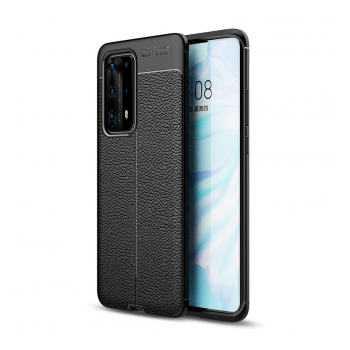 Maska Elegant man exclusive za Huawei P40 Pro Plus crna