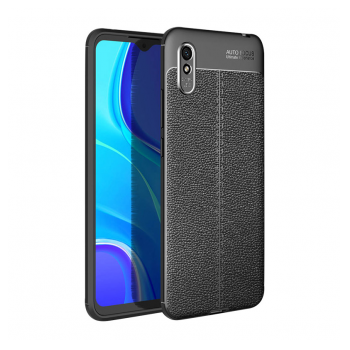 Maska Elegant man exclusive za Xiaomi Redmi 9A crna