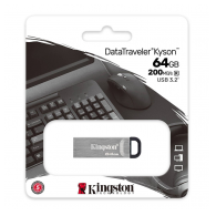 USB Kingston 64GB USB Flash Drive, USB 3.2 Gen.1, DataTraveler Kyson, Read up to 200MB/s