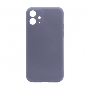 Maska Soft Gel Silicone za iPhone 11 6.1 in sivo plava