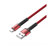 Kabel LDNIO LS63-5A Type-C USB crveni 1m