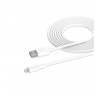 USB kabel iPhone Lightning 3m beli