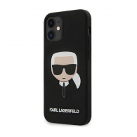 Maska Karl Lagerfeld za iPhone 12 mini mat crna.