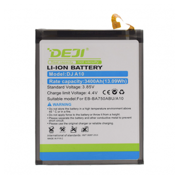 Baterija DEJI za Samsung A10/ A105F/ A7 (2018)/ A750 (3400 mAh)