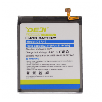 Baterija DEJI za Samsung A40 EB-BA405ABE (3100 mAh)