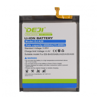 Baterija DEJI za Samsung A20/ A30/ A50 (4000 mAh)
