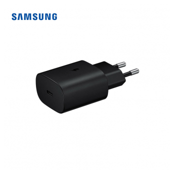 Samsung kucni punjac super brzi 25W PD USB-C crni ORIGINAL